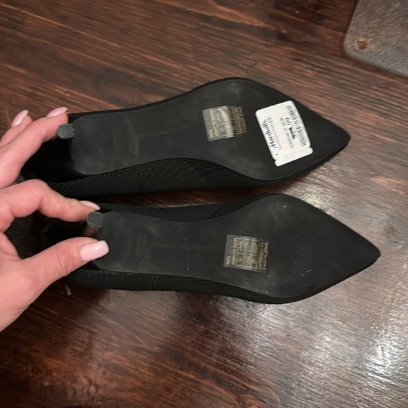 French connection brand new black heel 1 inch heel shoes size 8 women’s - Picture 4 of 5